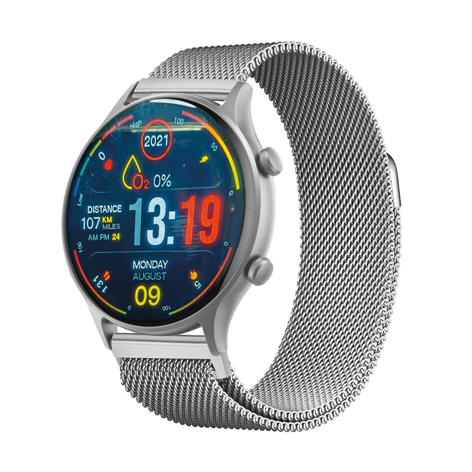 Atlanta Atlanta 9727/19 Fitnesstracker - Smartwatch - silber