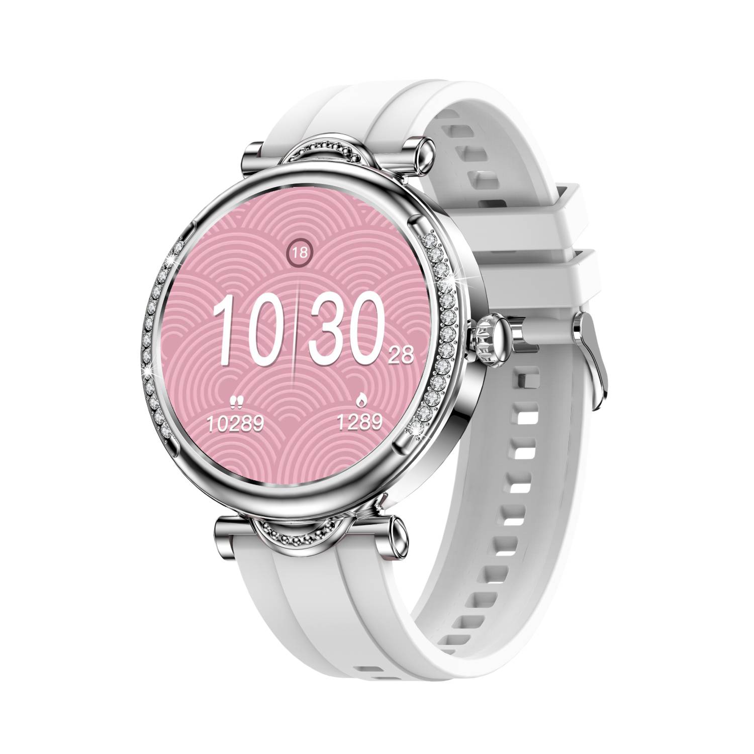 Atlanta Atlanta 9735/4 Fitnesstracker - Smartwatch - silber / grau