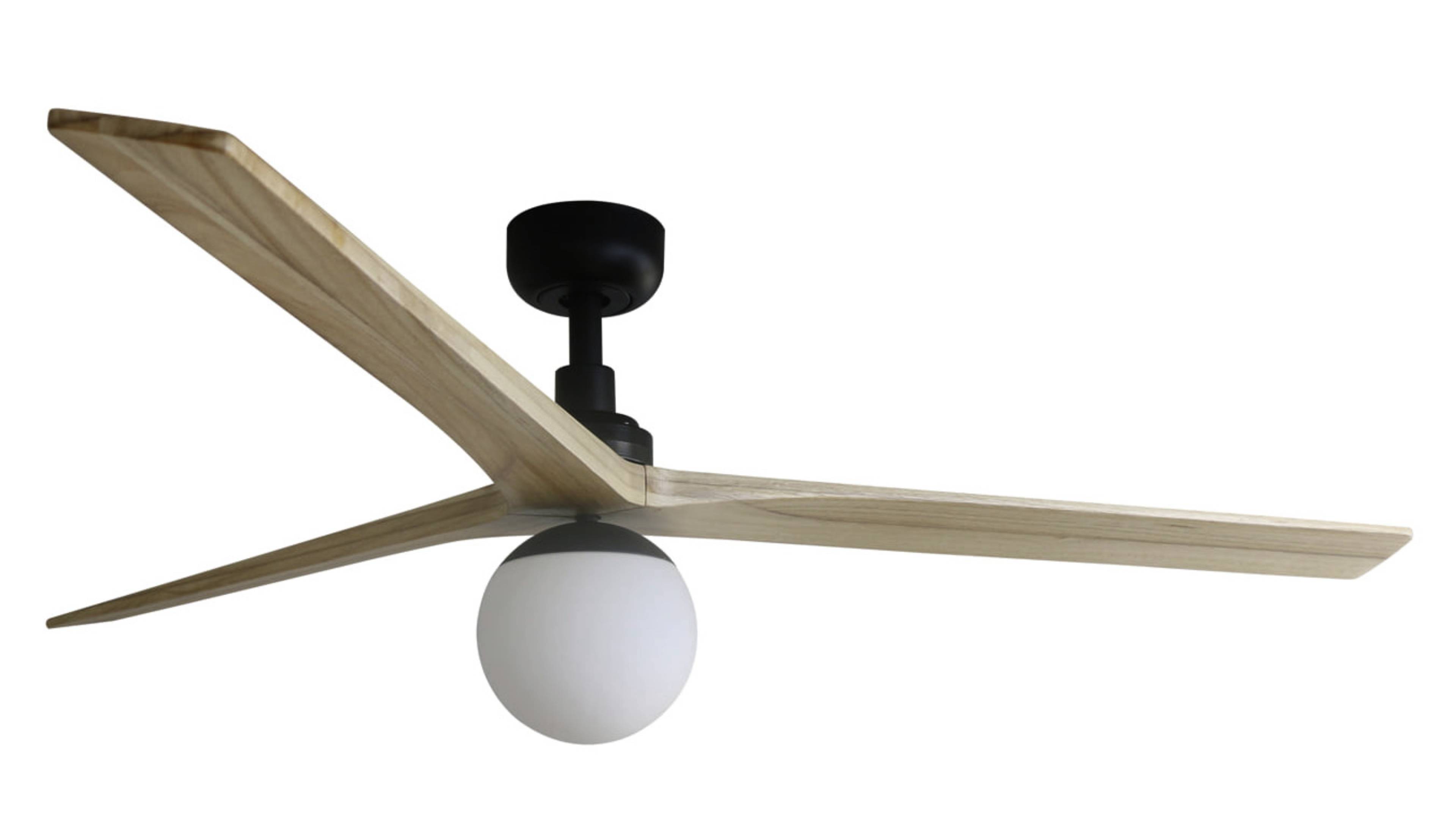 DC Deckenventilator Klim L SW-EI mit Licht