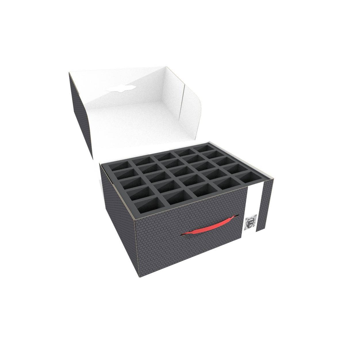 LBM23 - Lagerbox M - für 75 Miniaturen auf großer Basis