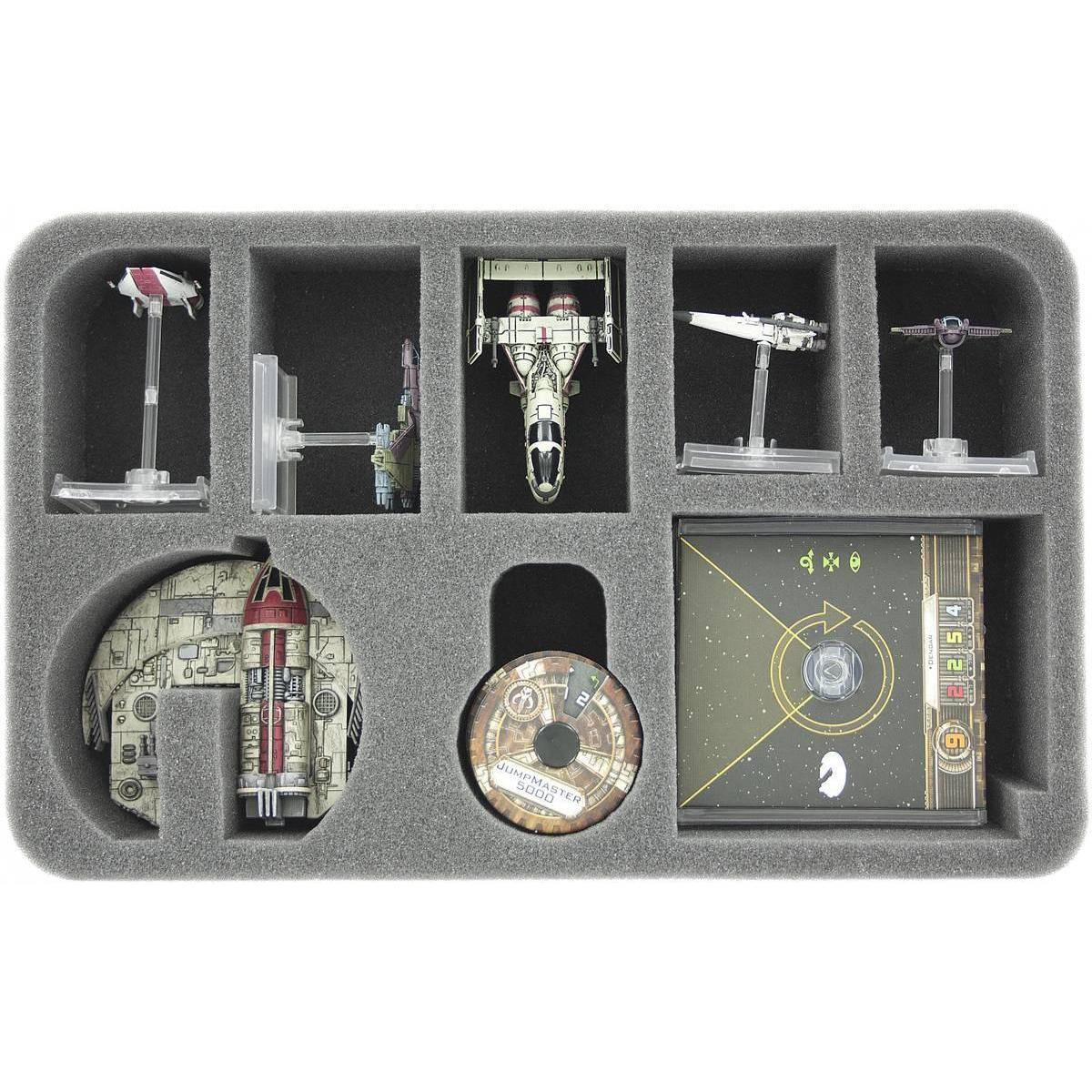 HSEG050BO - Schaumstoffeinlage für Star Wars X-WING Vollstrecker Eins, Raumschiffe und Zubehör