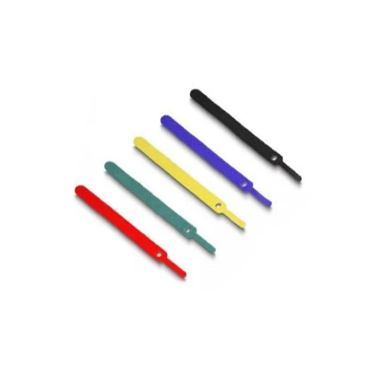 Klett-Kabelbinder L 150 x B 12 mm farbig Set 10 Stück