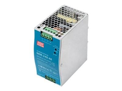 DIGITUS industrielles Netzteil 48V DC 240W Metallgehäuse Multimedia-Technik 19 Zubehör