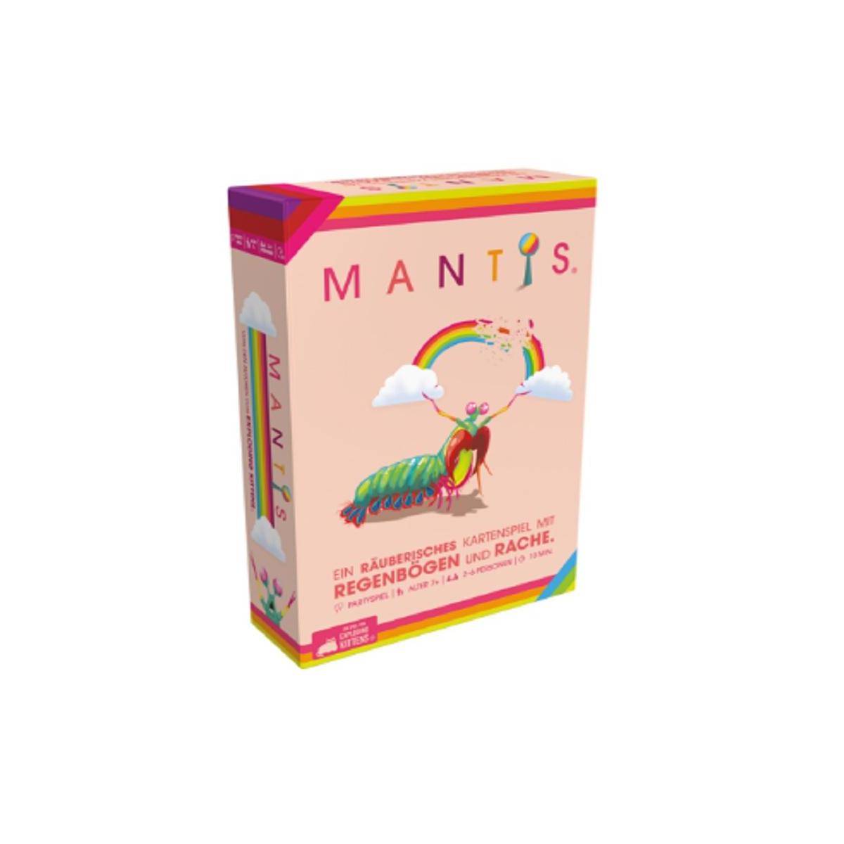 EXKD0023 - Mantis, Kartenspiel, für 2-6 Spieler, ab 7 Jahren (DE-Ausgabe)