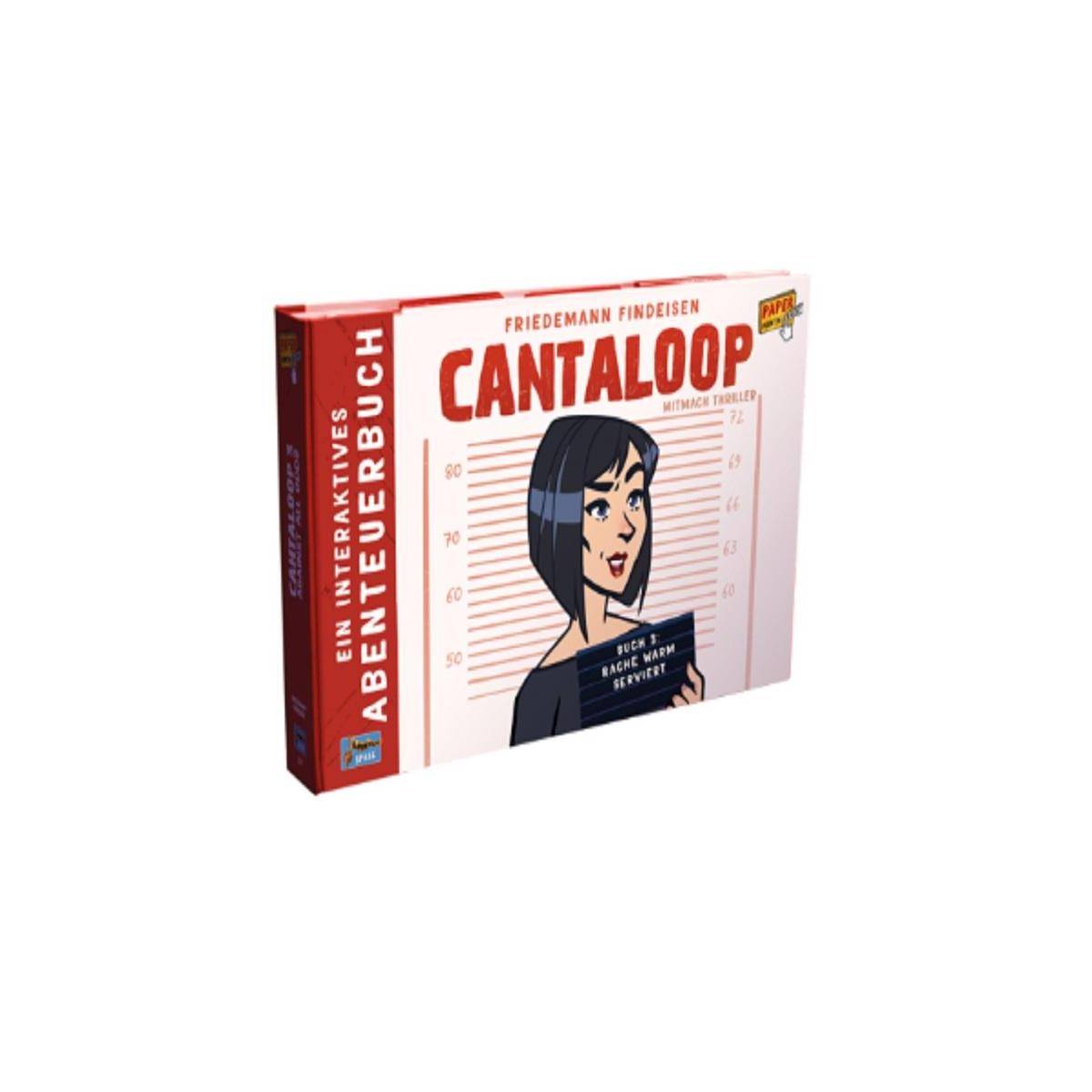 LOOD0040 - Cantaloop Buch 3 - Rache warm serviert, für 1 Spieler, ab 12 Jahren (DE-Ausgabe)