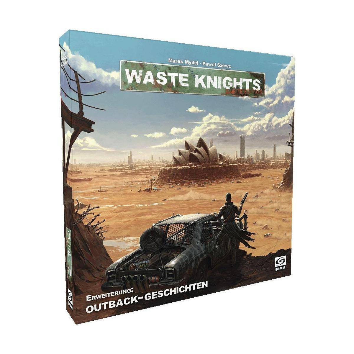 Waste Knights: Outback-Geschichten, für 1-4 Spieler, ab 14 Jahren (DE-Erweiterung)