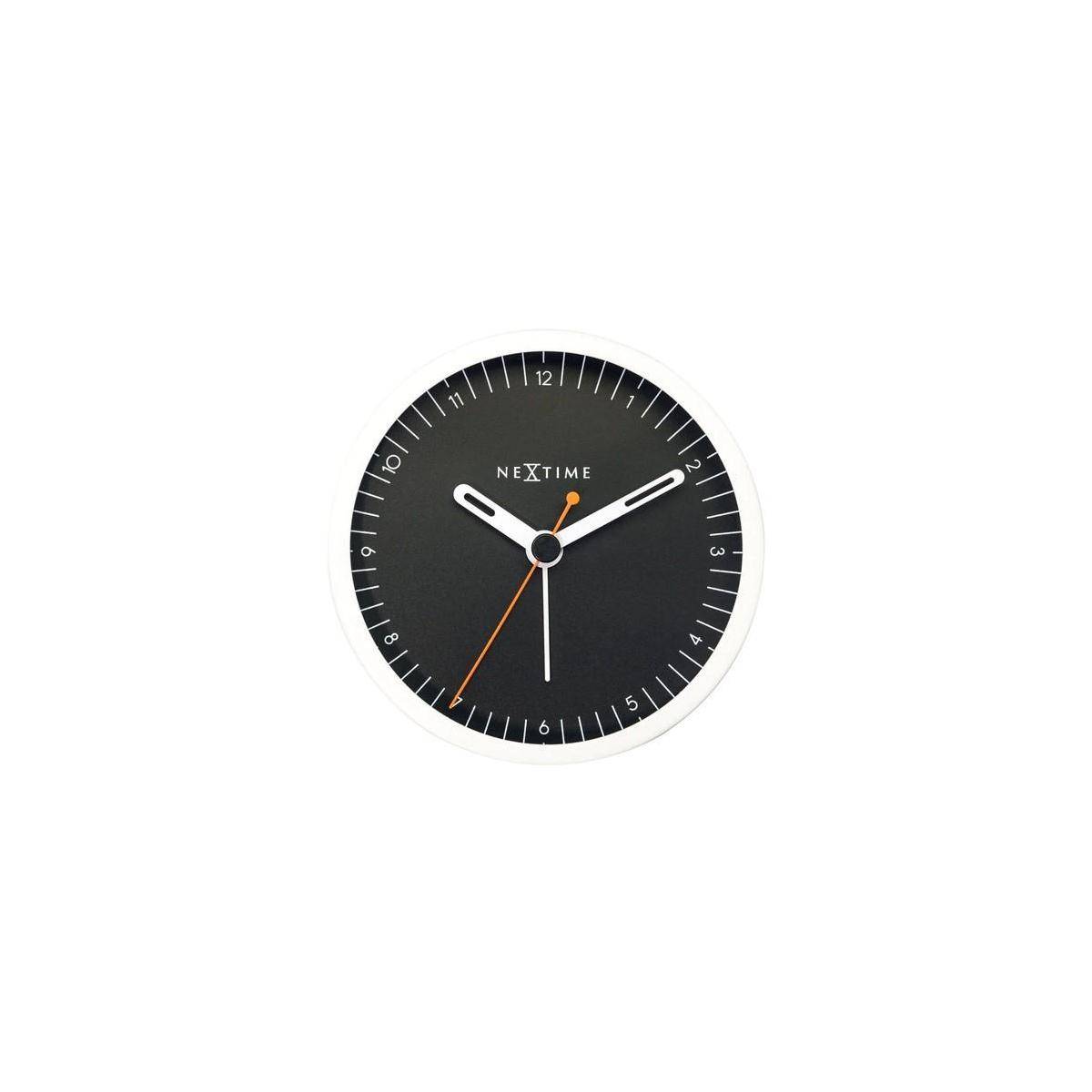 Tischwecker - Ø 9 cm - schwarz - Klein