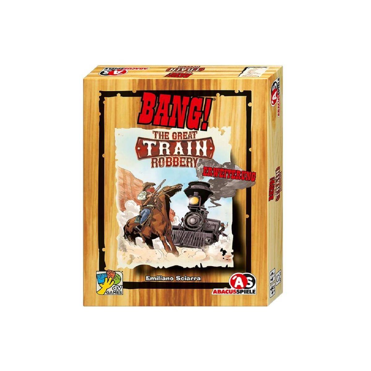 ACUD0044 - Bang! 5. The Great Train Robbery, Kartenspiel, 4-7 Spieler, ab 8 Jahre (DE-Erweiterung)