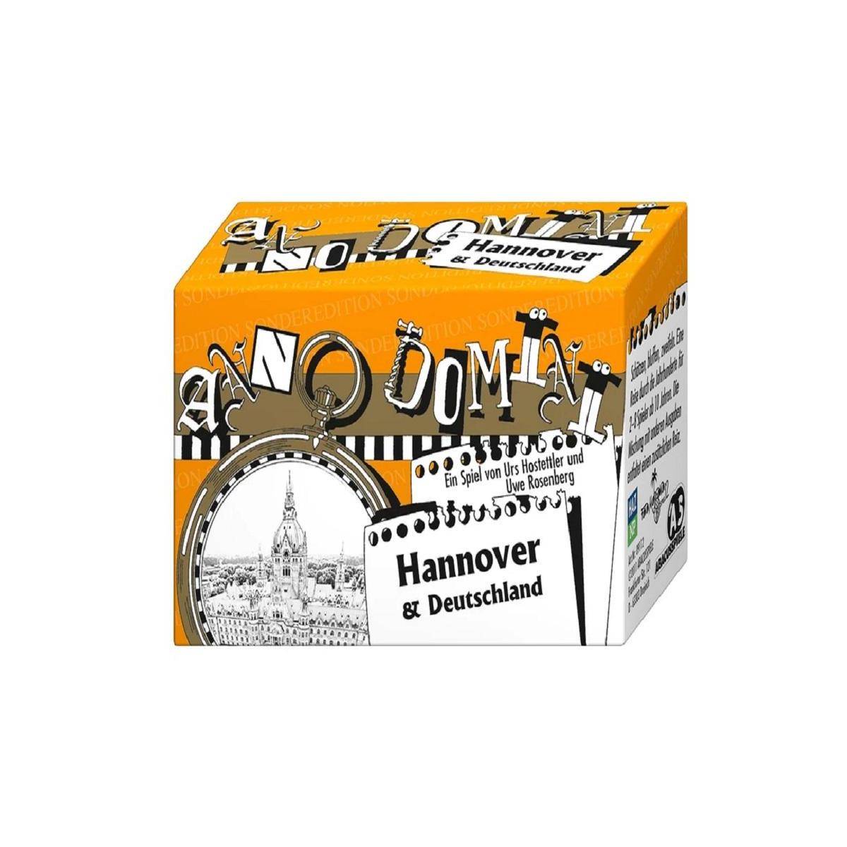 ACUD0021 - Anno Domini - Hannover&Deutschland, Kartenspiel, ab 10 Jahren (DE-Ausgabe)