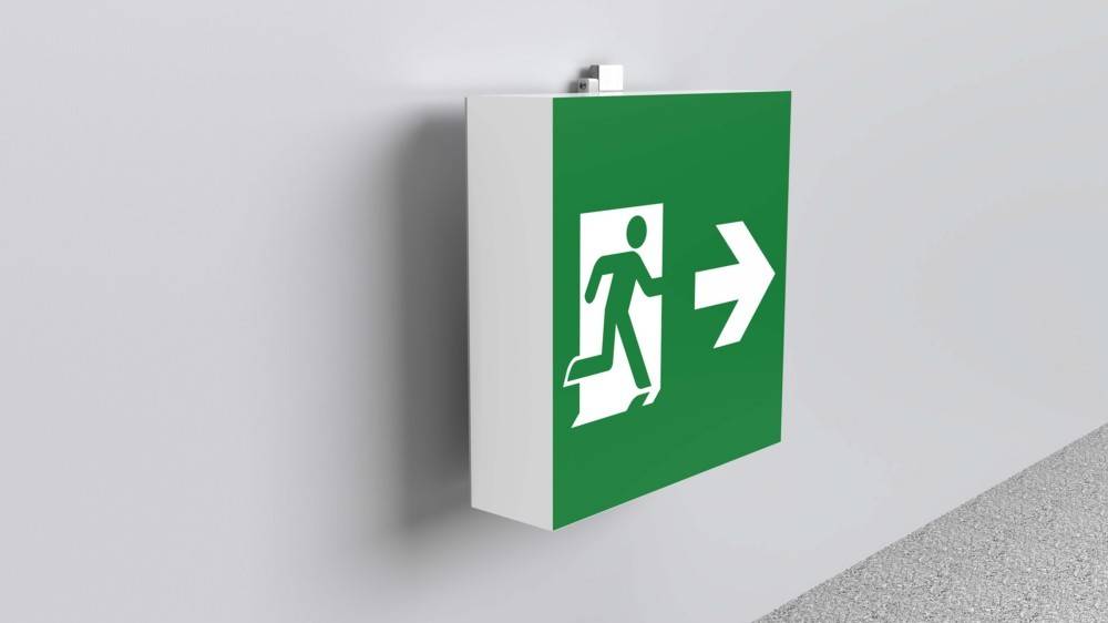 RP-Technik LED-Rettungszeichenleuchte WFXW411SC