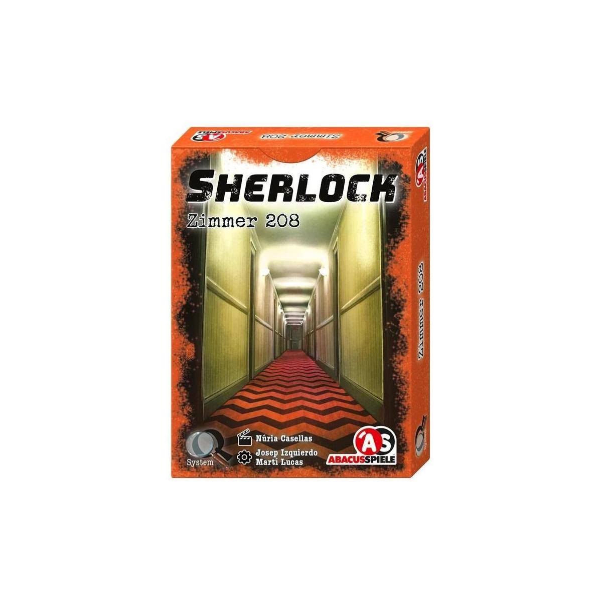 Sherlock - Zimmer 208, für 1-8 Spieler, ab 12 Jahren (DE-Ausgabe)