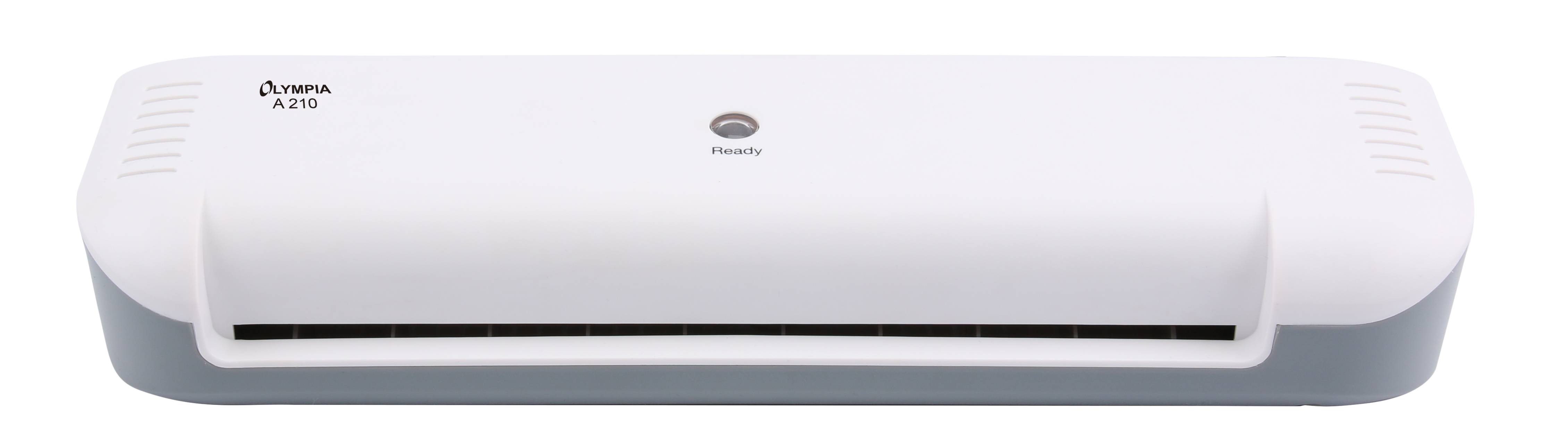 Olympia A 210, 23 cm, Heisslaminator, 4 min, 300 mm/min, 0,5 mm, A4