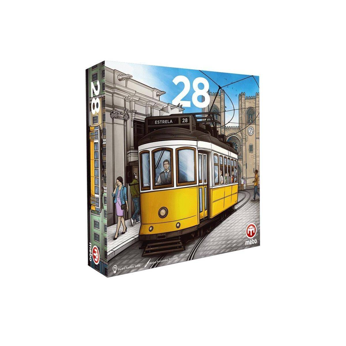 Tram for Lisbon 28, Brettspiel, für 2-4 Spieler, ab 8 Jahren (DE-Ausgabe)
