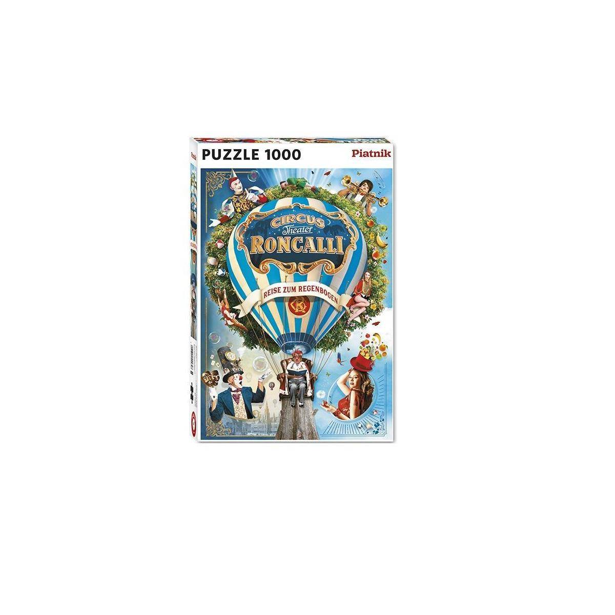 5558 - Circus Roncalli - Reise zum Regenbogen - Puzzle, 1000 Teile, (DE-Ausgabe)