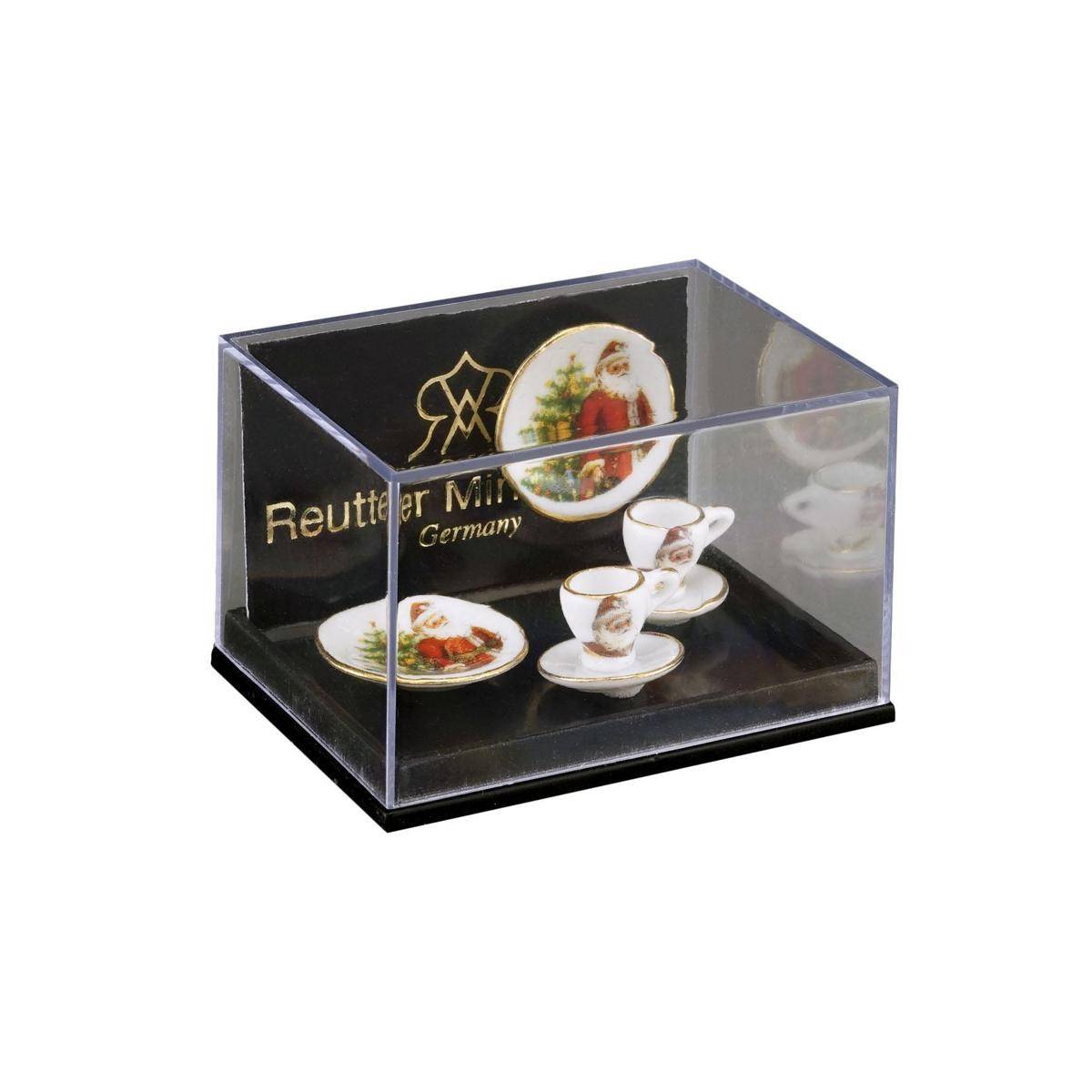 001.534/5 - Miniatur, 2 Kaffeegedecke "Weihnachtsmann"