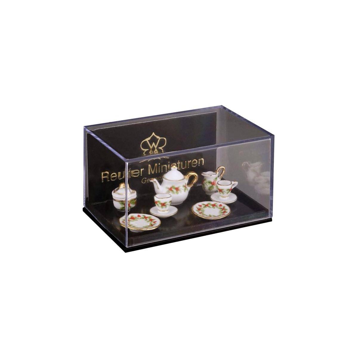 001.536/6 - Miniatur, Teeservice für 2 Personen "Mistelzweig"