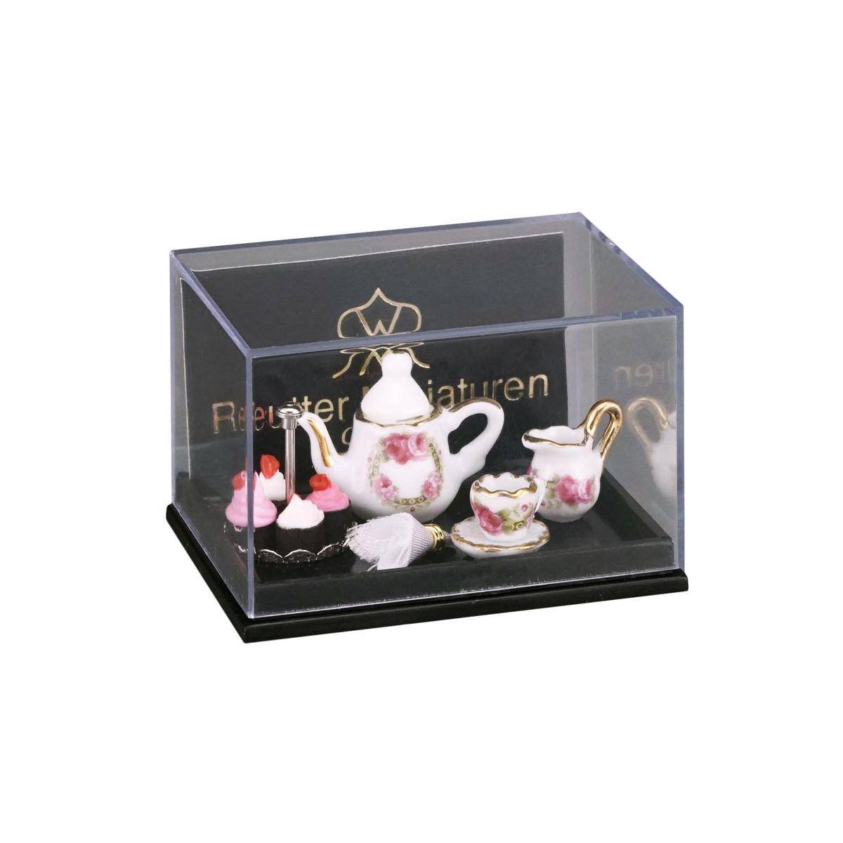 Kleine Teezeit Mit Kuchen, Rosenband