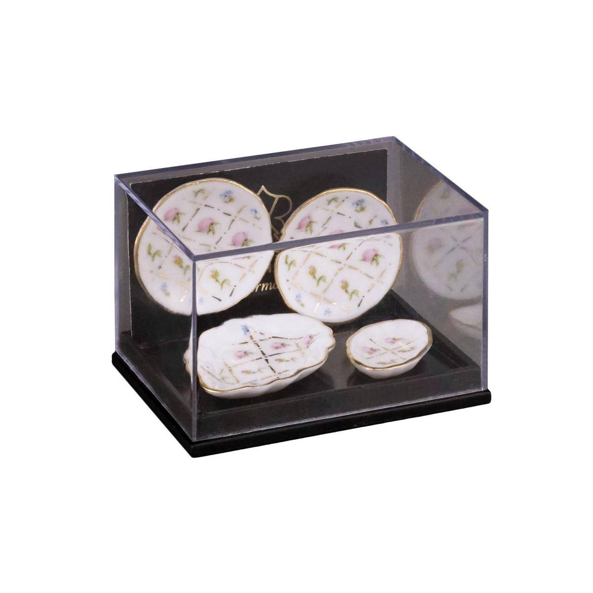 2 Speisegedeck, Gold Karo