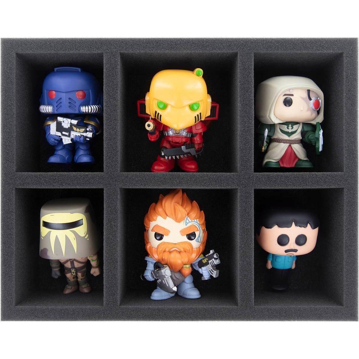 FS080A005 - Schaumstoffeinlage für Funko POP! - 6 Figuren