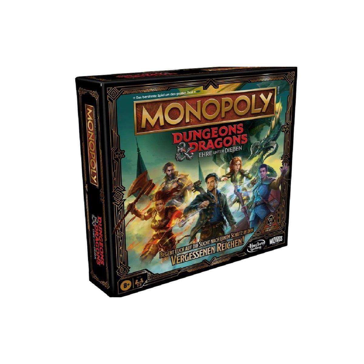 HASD1027 - Monopoly Dungeons&Dragons: Ehre unter Dieben, ab 8 Jahre (DE-Ausgabe)