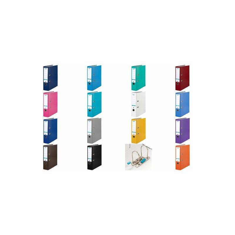 Ordner smart PP/Papier A4 285x318mm 50mm türkis