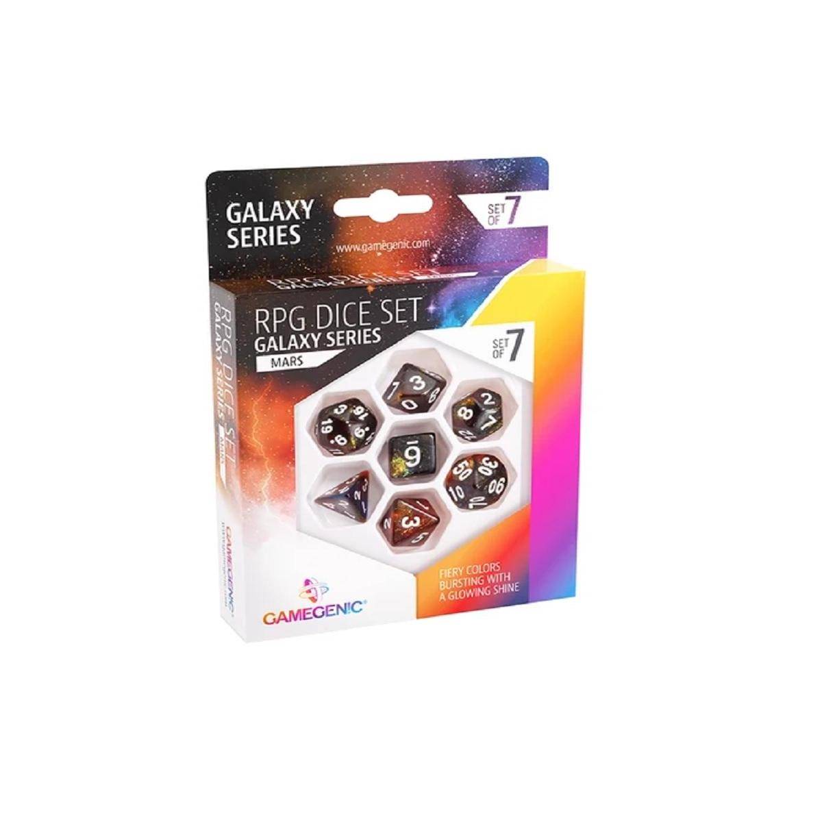 GGS50015 - Galaxy Series - Mars - RPG Dice Set (7pcs)