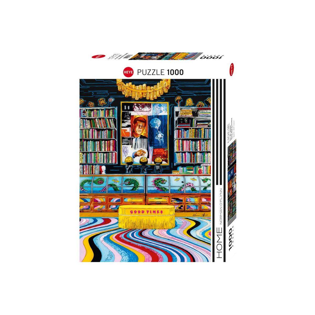 300050 - Home, Room With President, 1000 Teile, Puzzlegröße 50 x 70cm