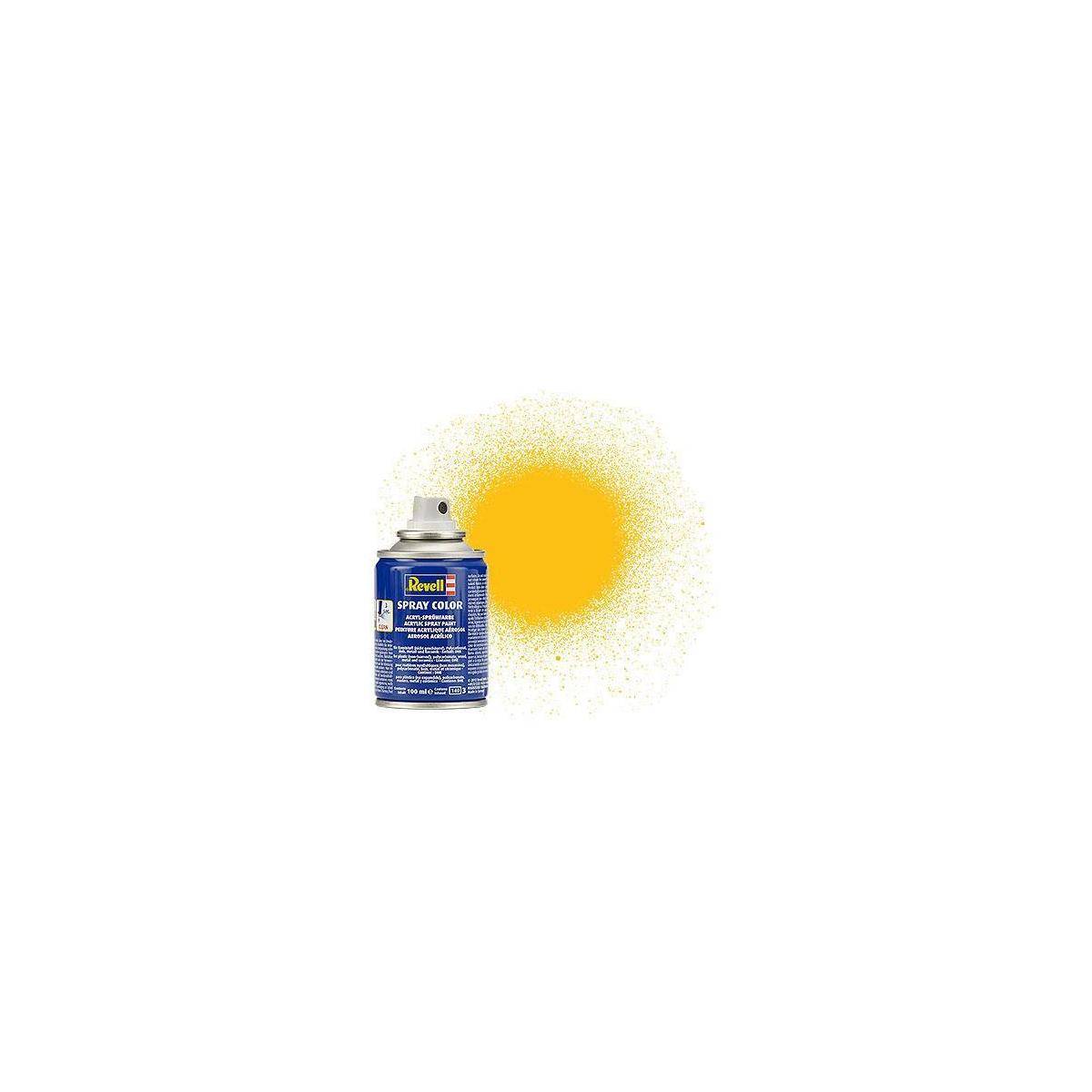 Revell Spray Color Gelb, matt, 100ml, Sprühfarbe auf Acrylbasis