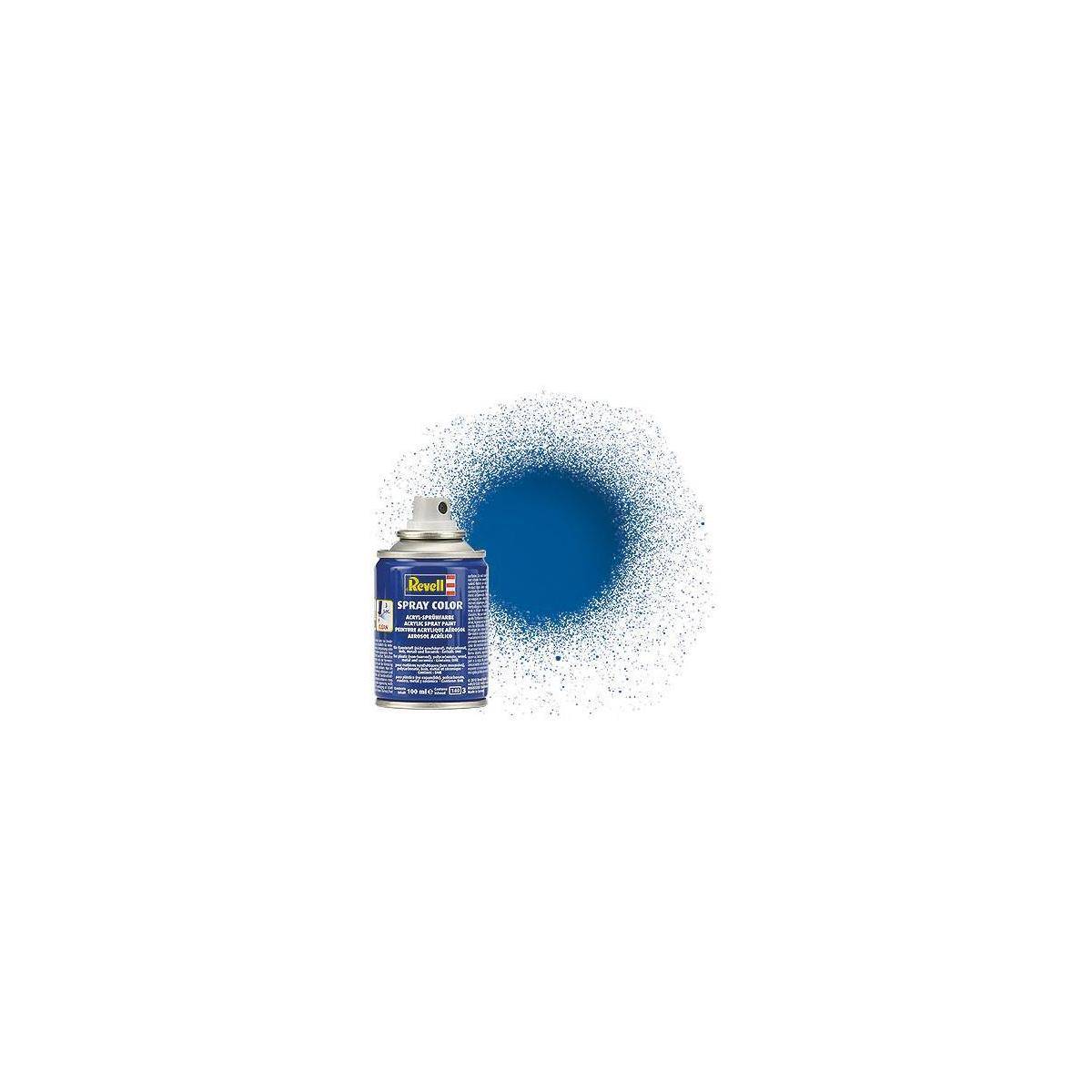 Sprühfarbe auf Acrylbasis, blau, glänzend, 100 ml