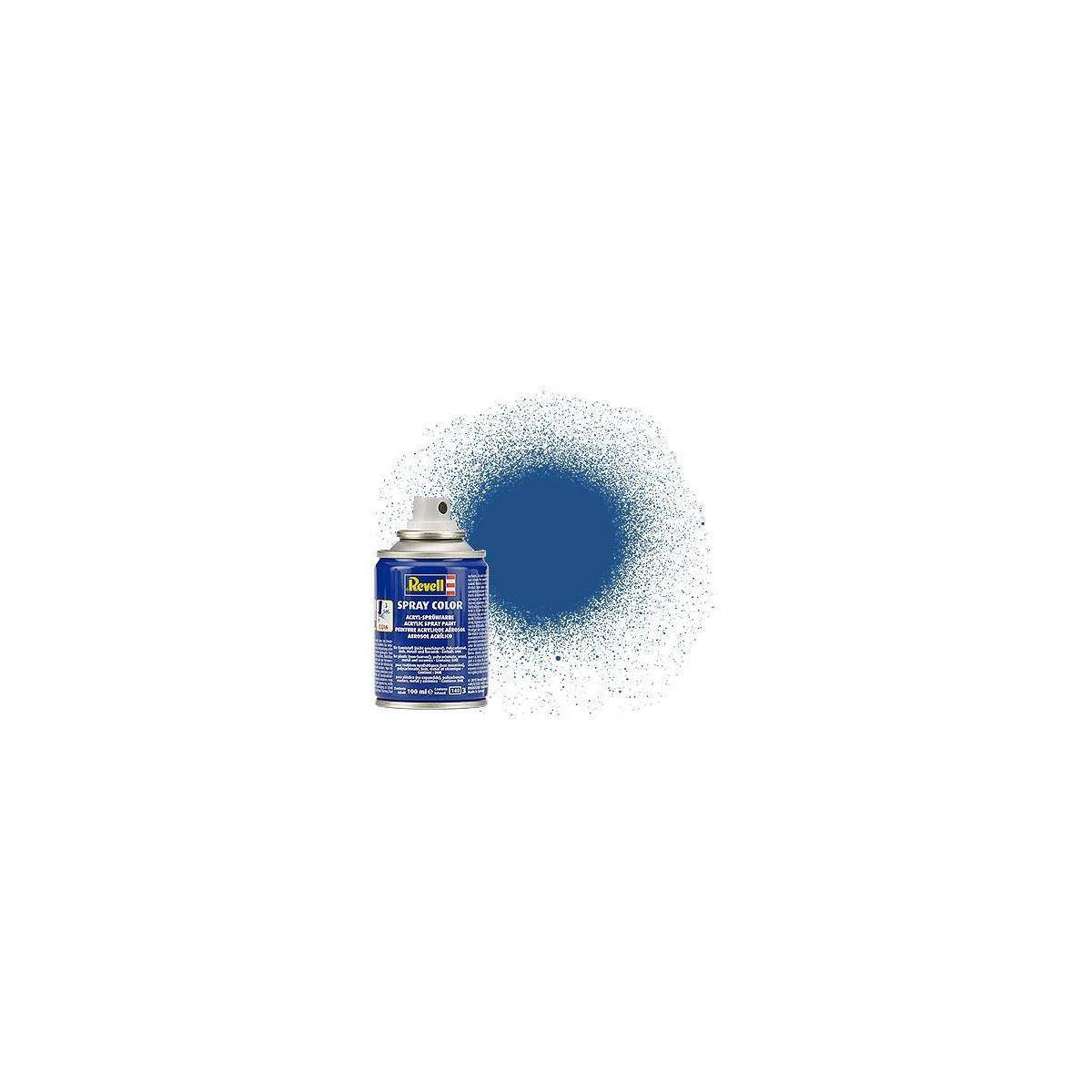 Sprühfarbe auf Acrylbasis, blau matt, 100ml