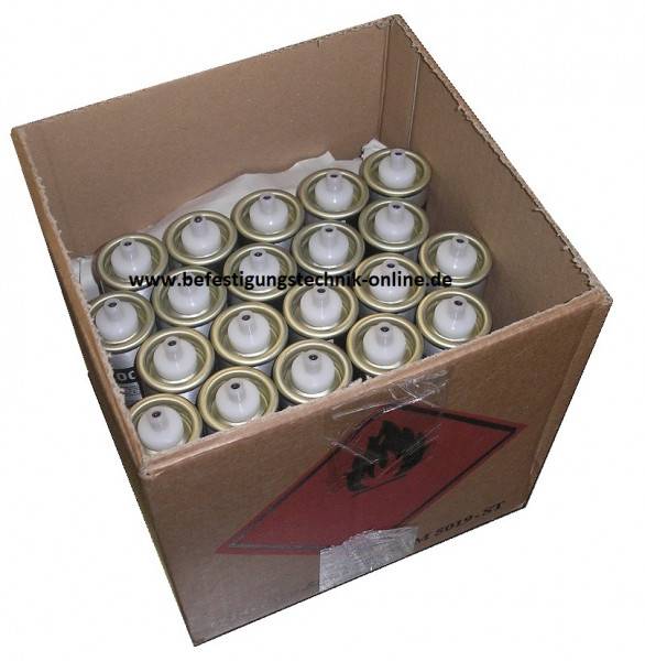 2x Gas Brennstoff für Spit Pulsa 700 Betonnagler Ø 31,5x115 mm