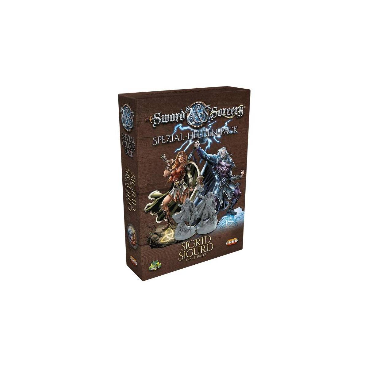ARGD0198 - Sword & Sorcery: Sigrid/Sigurd Spezial-Helden-Pack (DE-Erweiterung)
