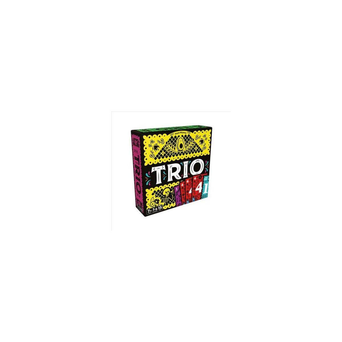 Trio, Kartenspiel, für 3-6 Spieler, ab 7 Jahren (DE-Ausgabe)