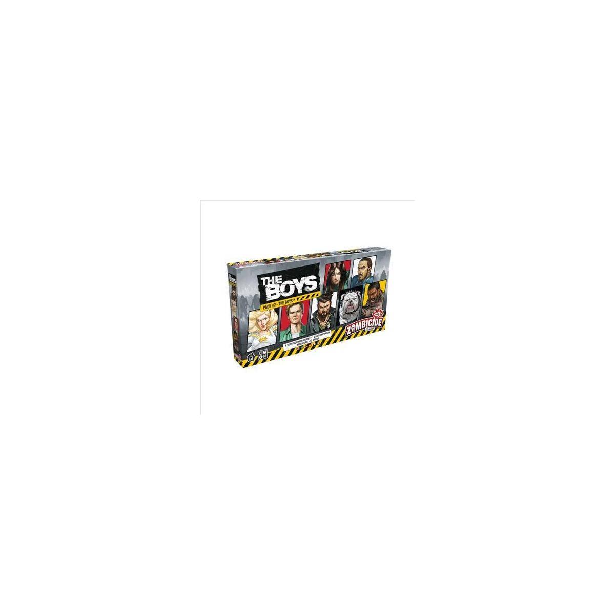 Zombicide 2. Edition - The Boys Pack 2: The Boys, Brettspiel, für 1-6 Spieler, ab 14 Jahre