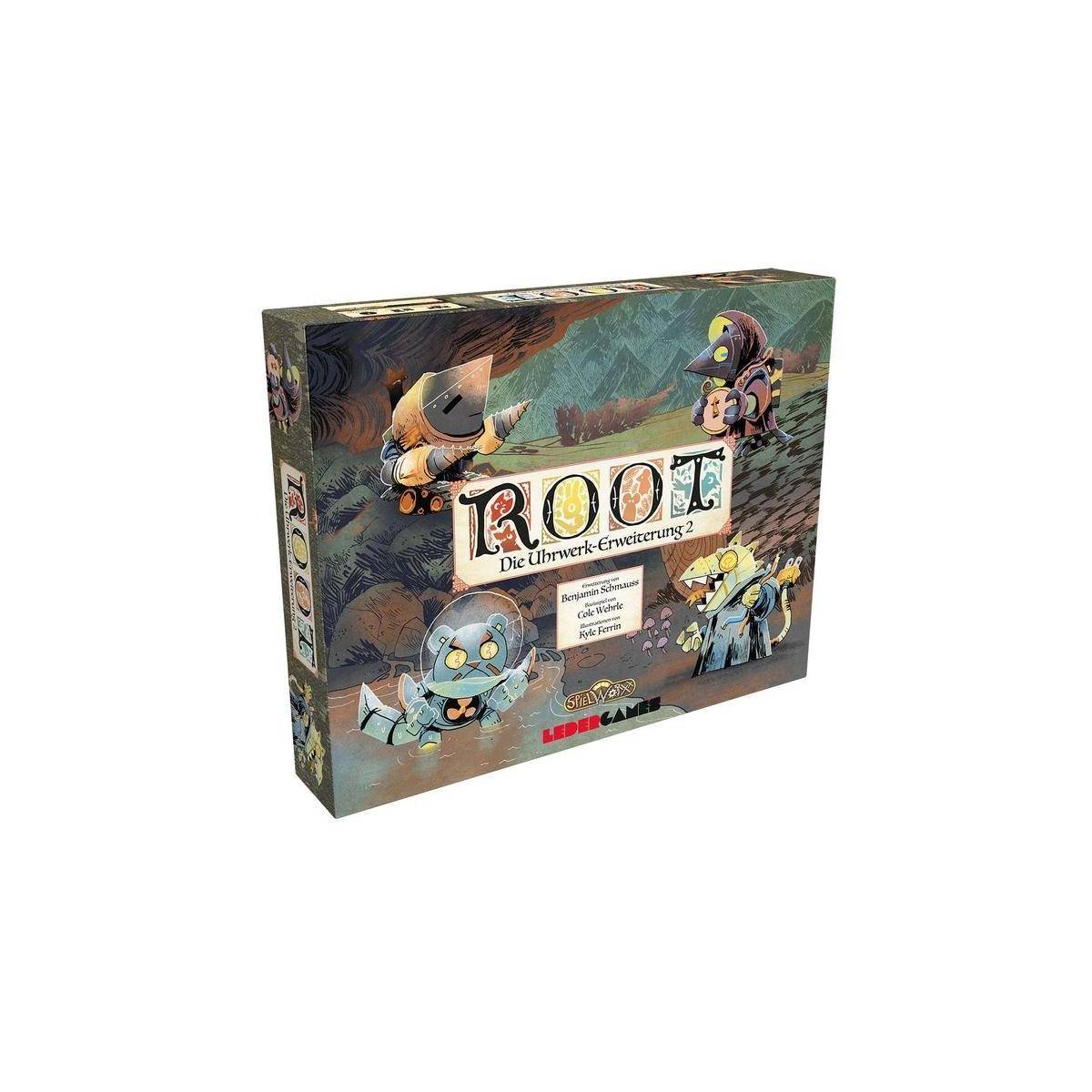 SPWD0013 - Root - Uhrwerk 2, Brettspiel, für 1-4 Spieler, ab 10 Jahren (DE-Erweiterung)