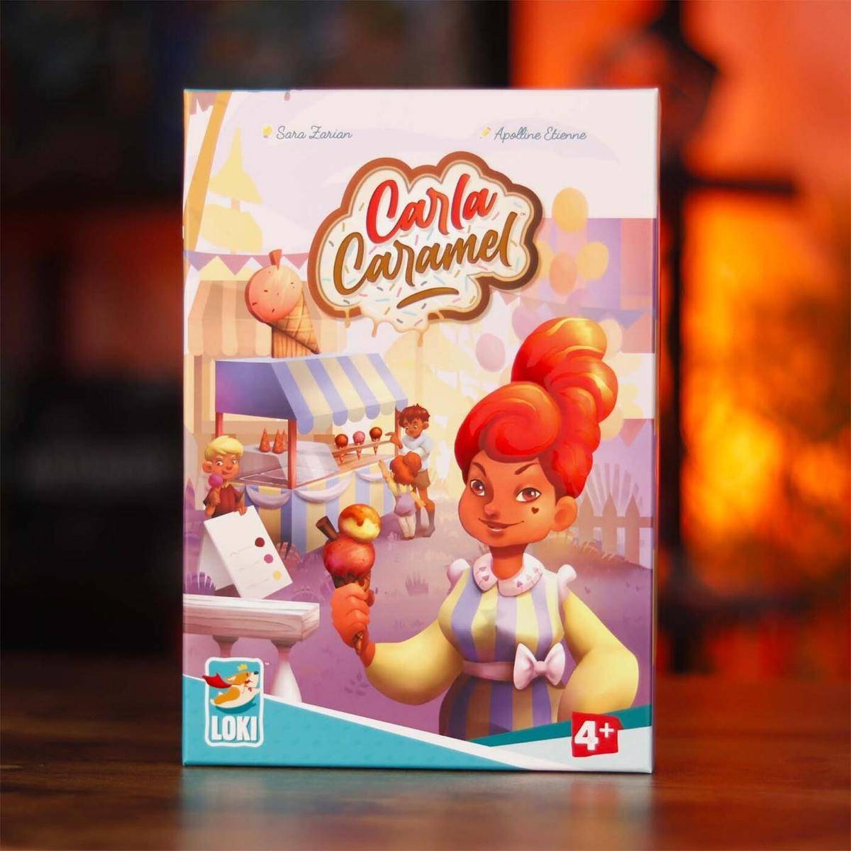 Carla Caramel, Kartenspiel, 1-6 Spieler, ab 4 Jahren