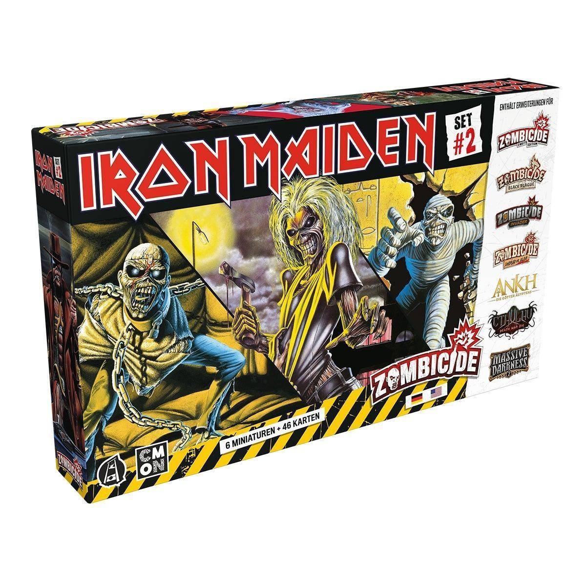 Zombicide - Iron Maiden Character Pack 2, Brettspiel, für 1-6 Spieler, ab 14 J.