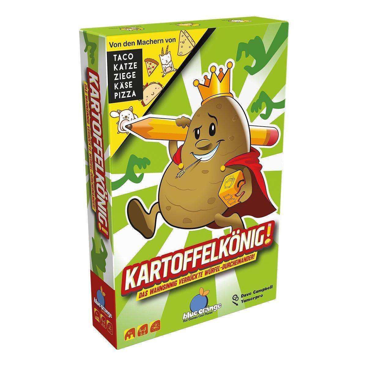 Kartoffelkönig!, Würfelspiel, für 3-8 Spieler, ab 8 Jahren (DE-Ausgabe)