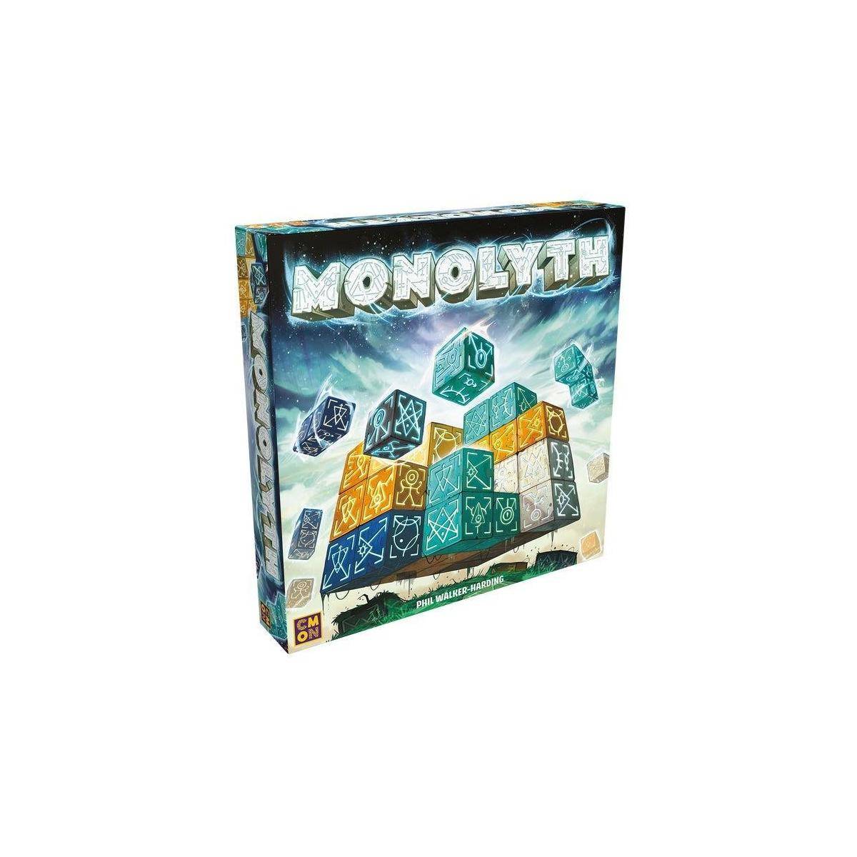 Monolyth, Brettspiel, für 1-4 Spieler, ab 8 Jahren (DE-Ausgabe)