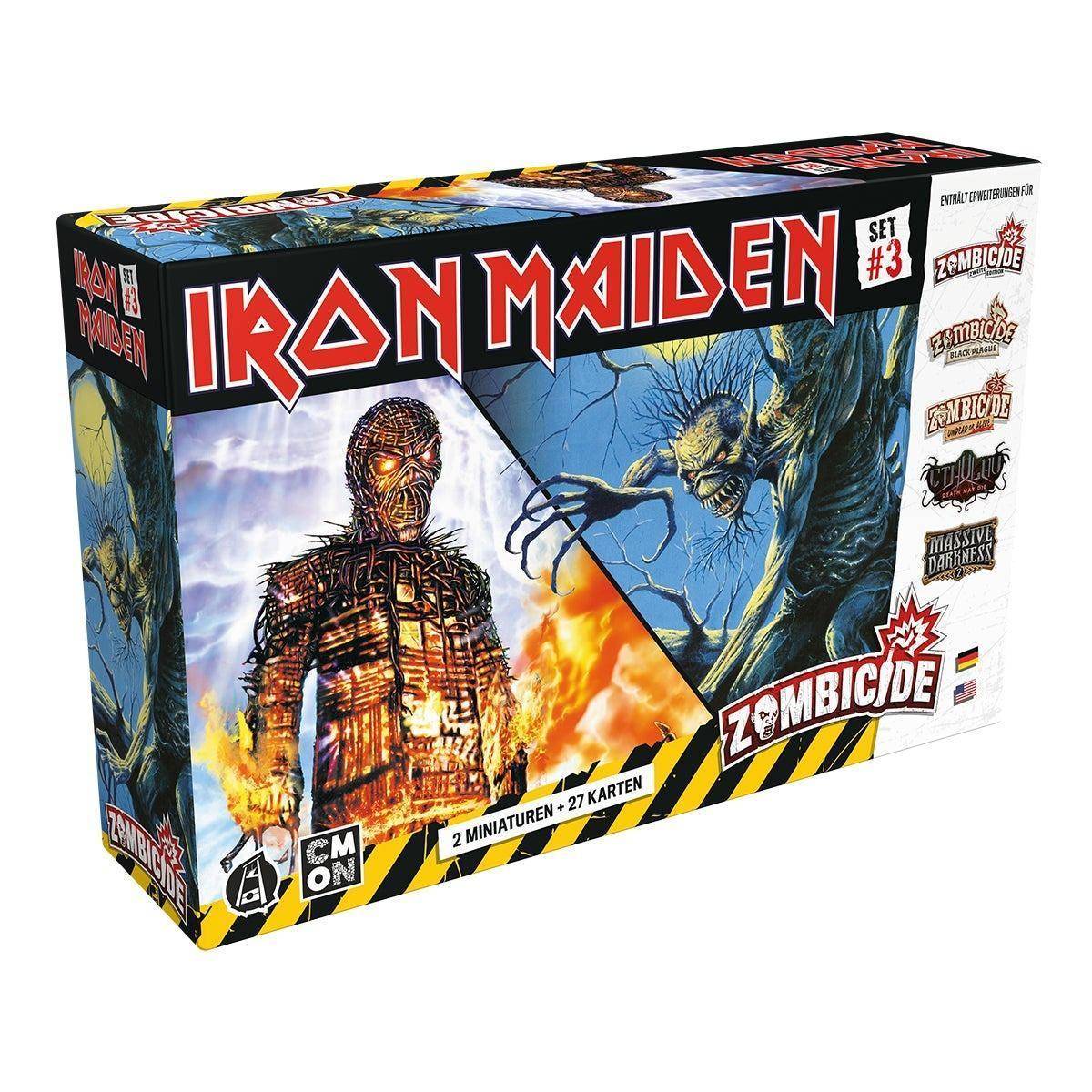 Zombicide - Iron Maiden Character Pack 3, Brettspiel, für 1-6 Spieler, ab 14 J.
