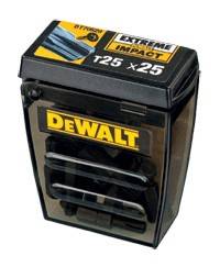 DEWALT Tic Tac Box mit 25 St. EXTREME Impact Schrauber Bits TX25 T25 x25mm