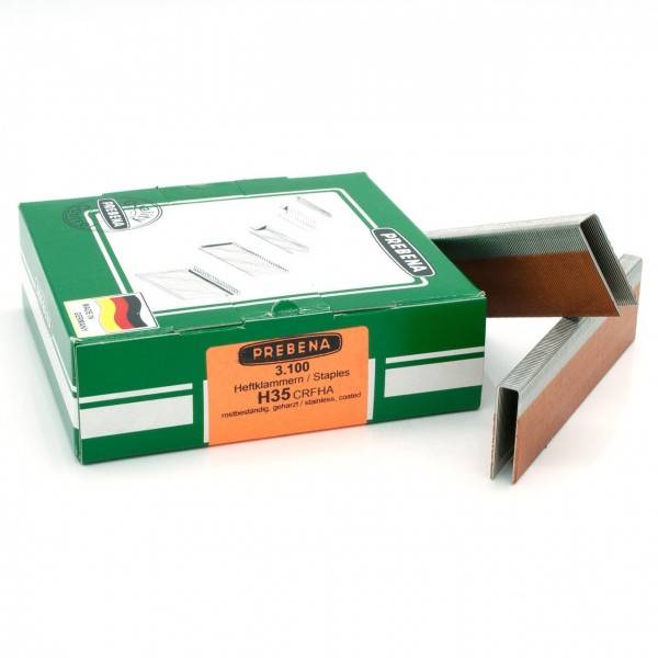 Heftklammern 92 35mm rostfrei Prebena H 3GP-H40 Bostitch SL5035 SB156SL SL1838BC SB-Caps KL-22 3,1M