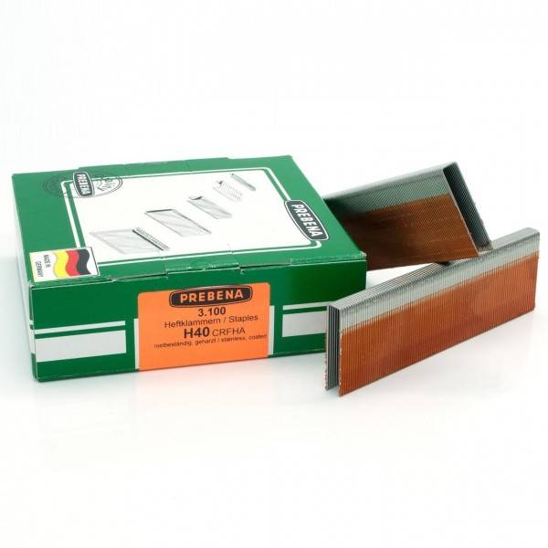 Heftklammern 92 40mm rostfrei Prebena H 3GP-H40 Bostitch SL5035 SB156SL SL1838BC SB-Caps KL-22 3,1M