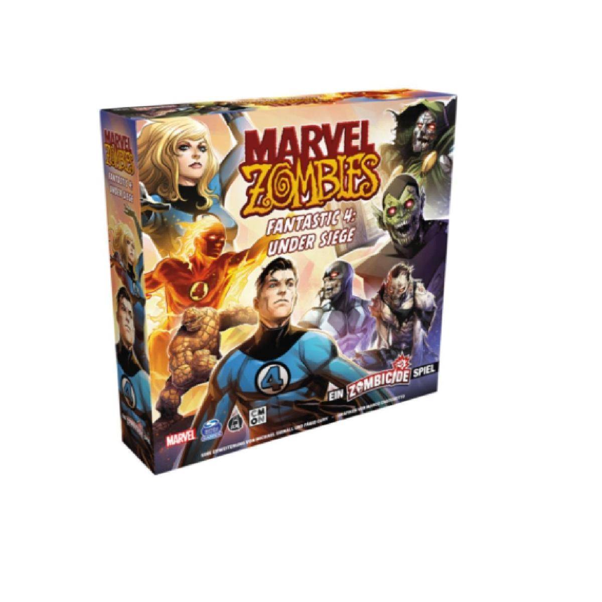 Marvel Zombies - Fantastic 4 Under Siege, Brettspiel, für 1-6 Spieler, ab 14 Jah