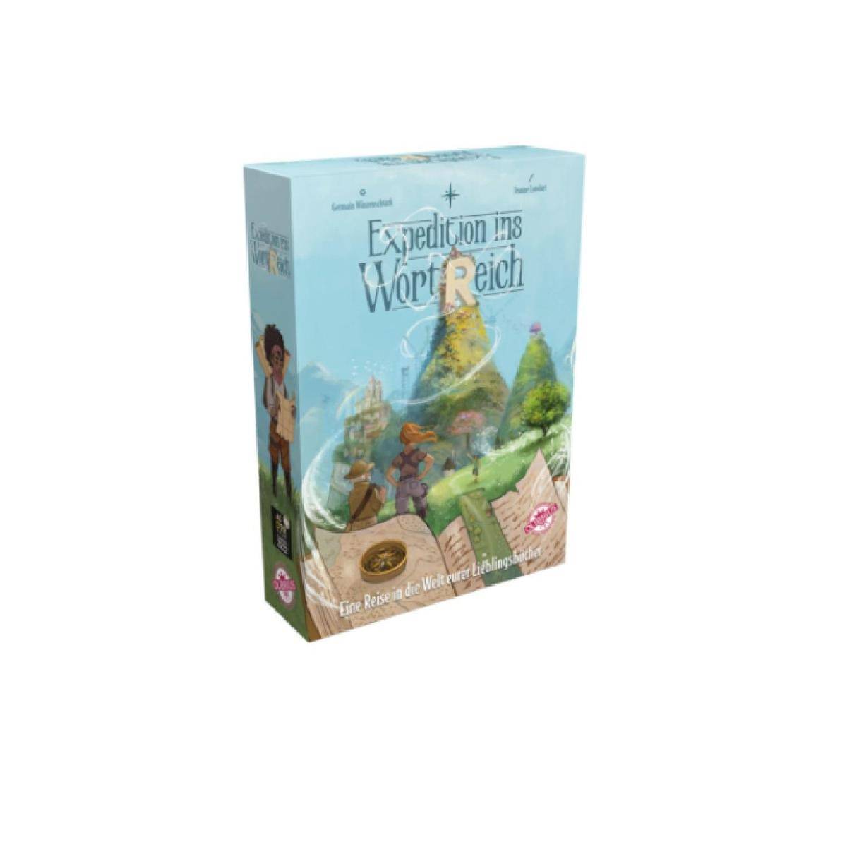 Expedition ins WortReich, Brettspiel, für 2-6 Spieler, ab 10 Jahren (DE-Ausgabe)