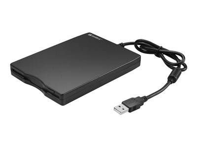 SANDBERG USB Floppy Mini Reader Komponenten Optische Laufwerke Blu-Ray-, CD/DVD- und