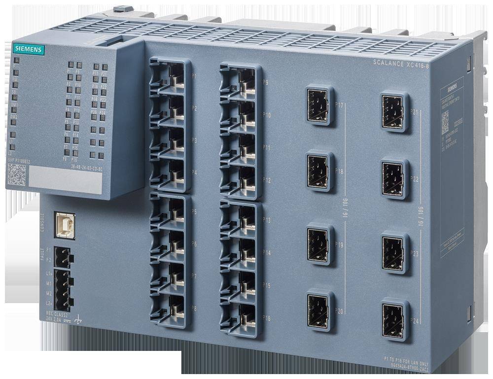 Siemens Dig.Industr. SCALANCE XC416-8 managed 6GK5424-8TR00-2AC2