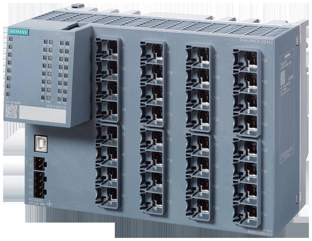 Siemens Dig.Industr. SCALANCE XC432 managed 6GK5432-0GR00-2AC2