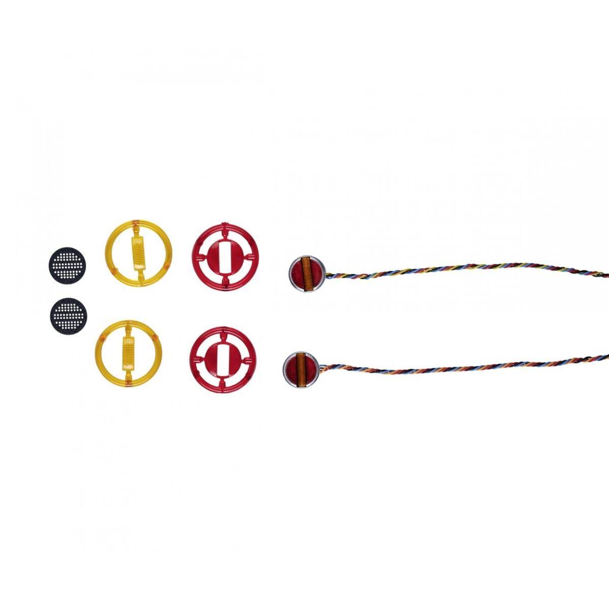 500907679 - Modellbausatz,1:14 3-Kammer Rückleuchten m.Plat. Uni