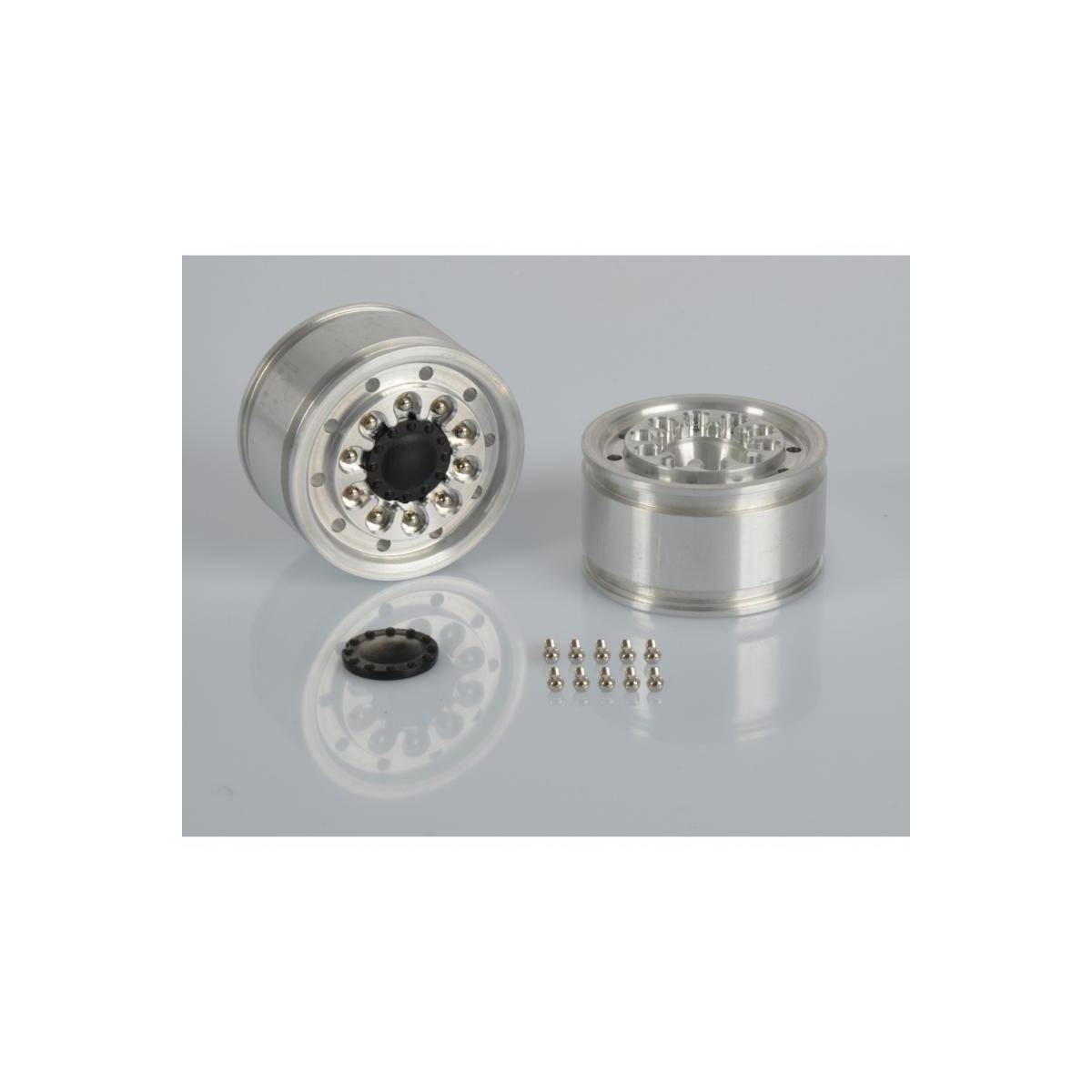 500907278 - Modellbauteil,1:14 Alu Felge breit Rundl. (2) AG-VA